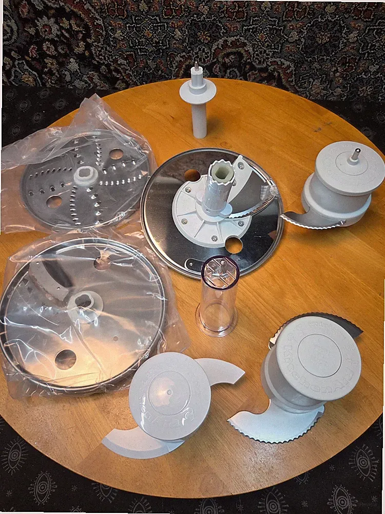 KitchenAid KFP0930CU Food Processor Accessory Lot Blades Discs Adapter OEM