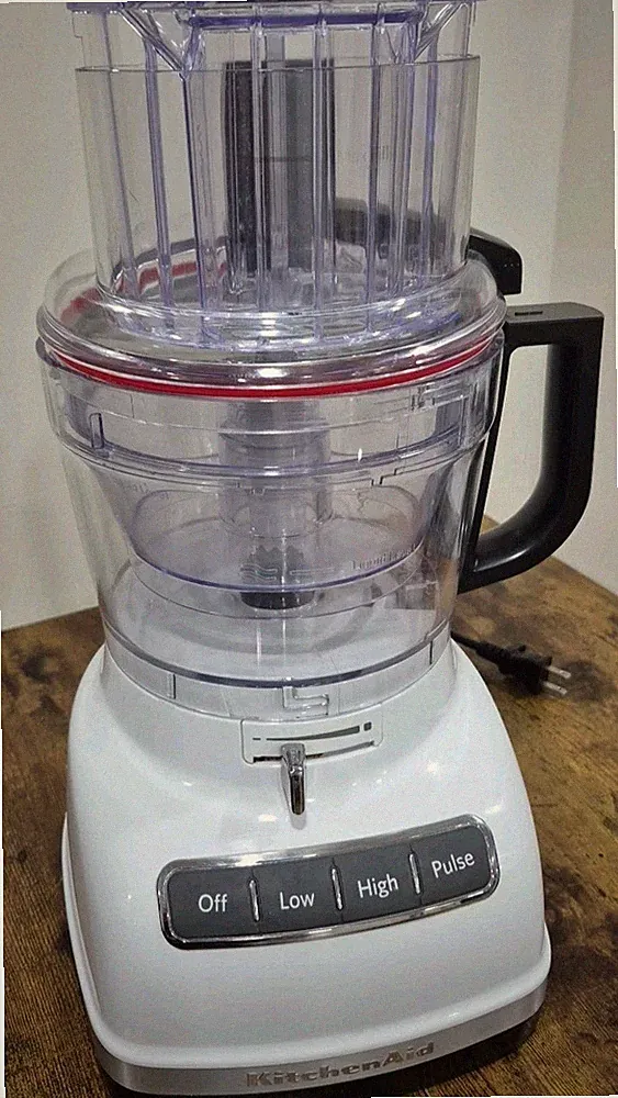 KitchenAid KFP1133wh 11-Cup Food Processor with One Blade Tested Works