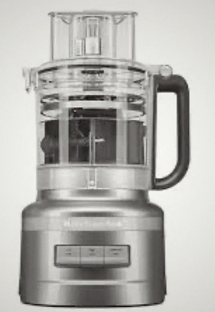 KitchenAid KFP1317CU 13 Cup Food Processor, Contour Silver