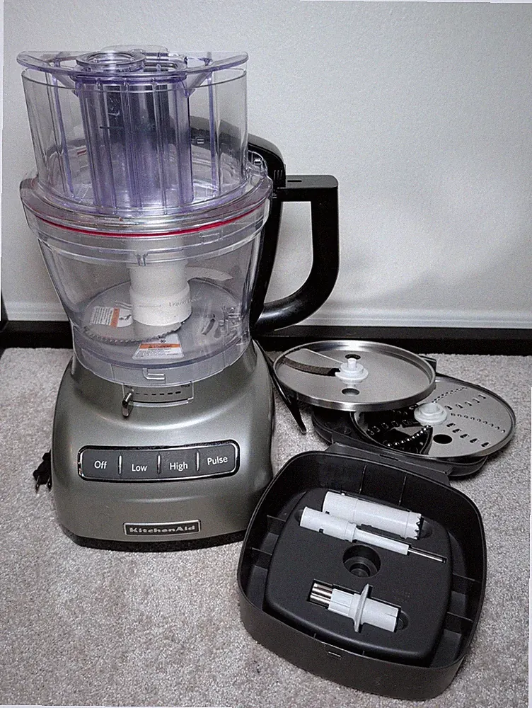 KitchenAid KFP1330CU0 13-cup Food Processor - Slate Gray GREAT CONDITION!