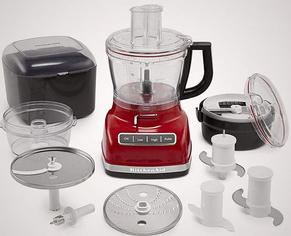 KitchenAid KFP1466ER 14-Cup Food Processor with Exact Slice System and Dicing...