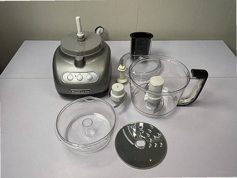 KitchenAid KFP720CUO Food Processor Tested Working Multiple Attachments
