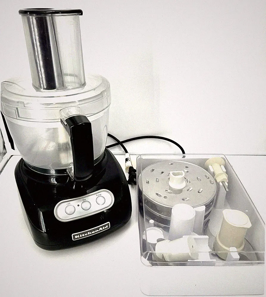 KitchenAid KFP750 OB0 12-Cup Black Food Processor, Accessories Blades TESTEDWork