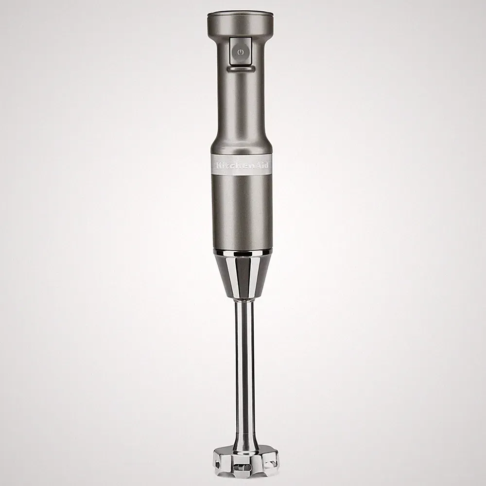 KitchenAid KHBV53 Silver Variable Speed Immersion Blender Tool