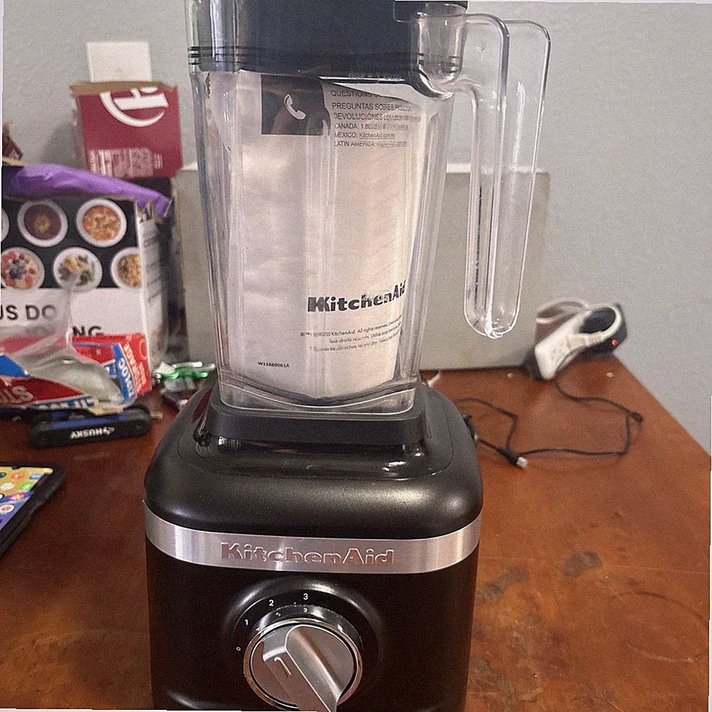KitchenAid KSB1332BM 48oz 3 Speed Ice Crushing Blender, Matte Black