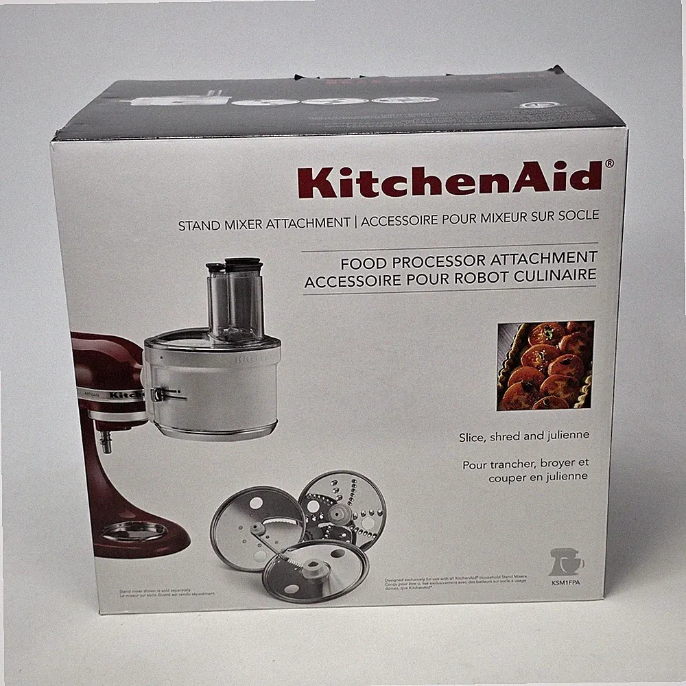 KitchenAid KSM1FPA ExactSlice Food Processor Attachment Stand Mixer New