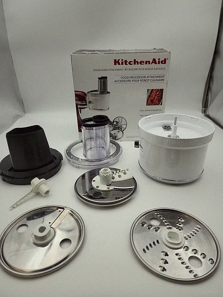 KitchenAid KSM1FPA Food Processor Attachment Slice Shred Julienne for Mixer