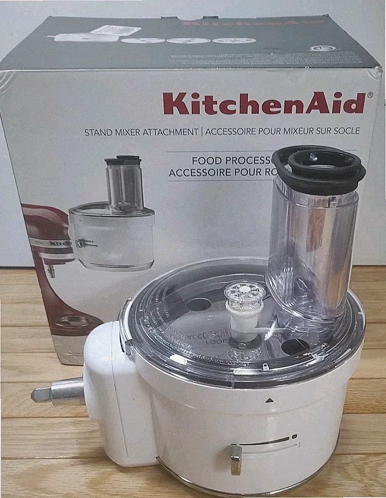 KitchenAid KSM1FPA Food Processor Attachment Slice Shred Julienne for Mixer NICE