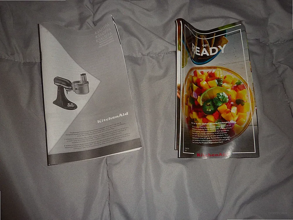 KitchenAid KSM2FPA KSM1FPA KSM3FPA Manual Get Ready for Food Processor Mixer