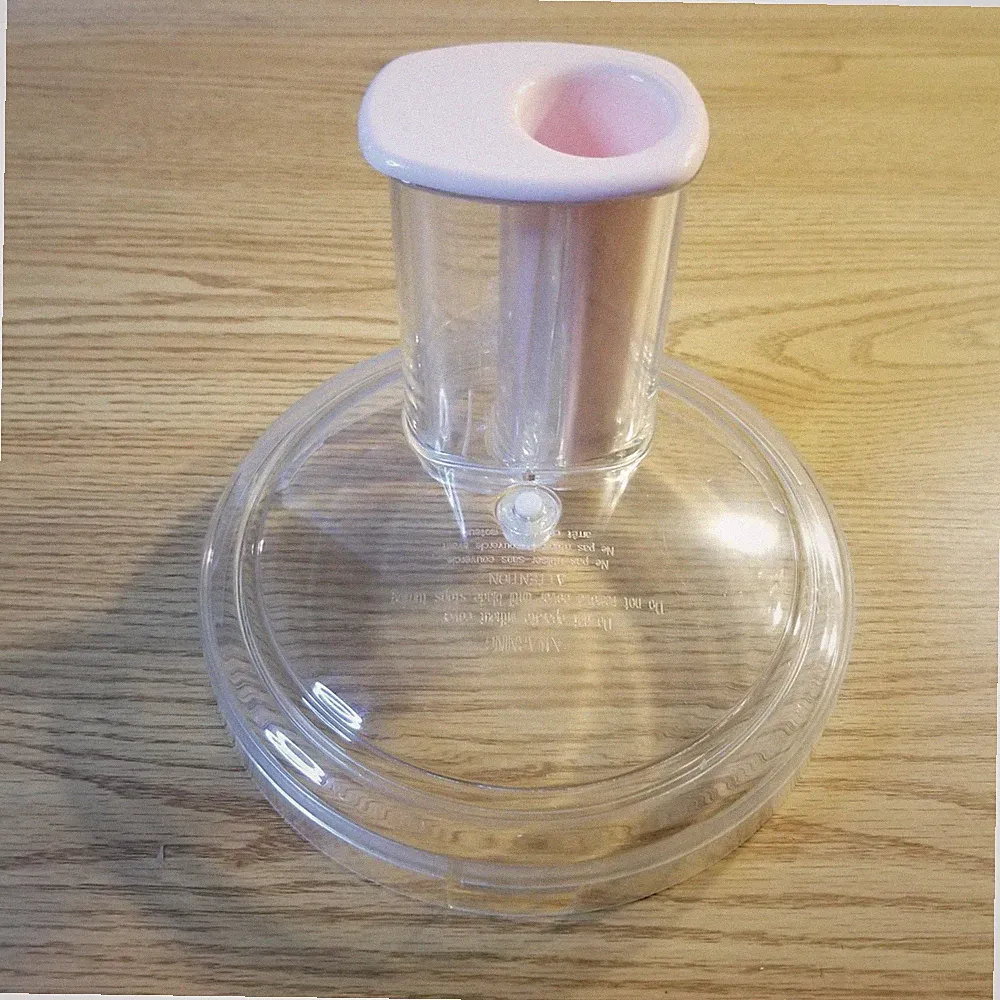 KitchenAid Lid Pink Pusher KFP750 Food Processor Replacement Parts Plastic Rare