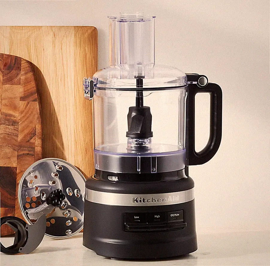 KitchenAid Matte Black 7-Cup Food Processor