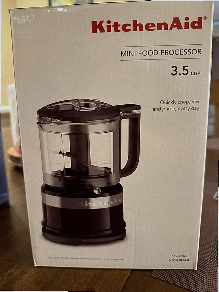 KitchenAid Mini Food Processor 3.5 Cup, Brand new In Box, Never Used