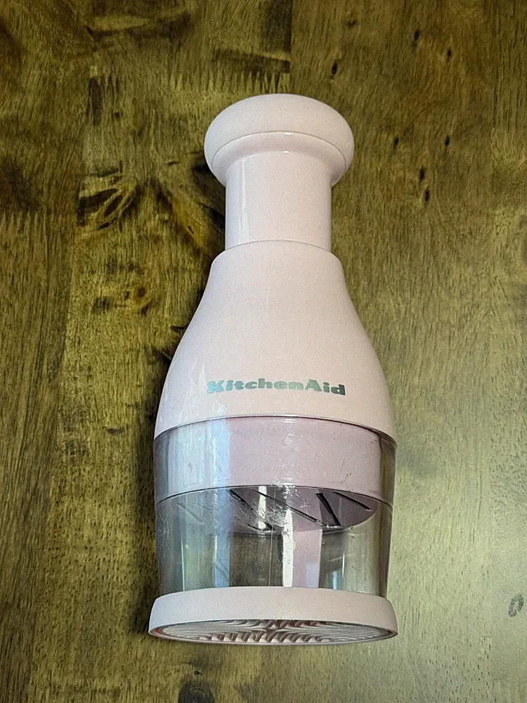 KitchenAid Pink Hand Food Chopper Cook for the Cure BreastCancer Awareness VIDEO