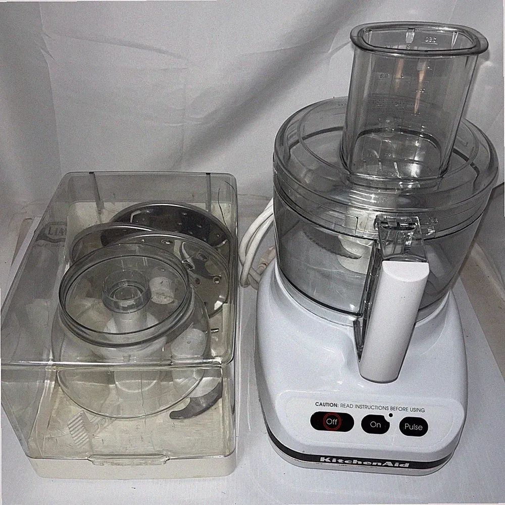 Kitchenaid Professional Food Processor KFPM650WH White Complete & Accessory Kit