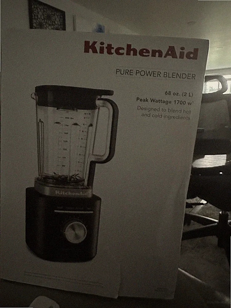 KitchenAid Pure Power Blender 68 oz 1700W 10-Speed Black Pulse Crush Ice