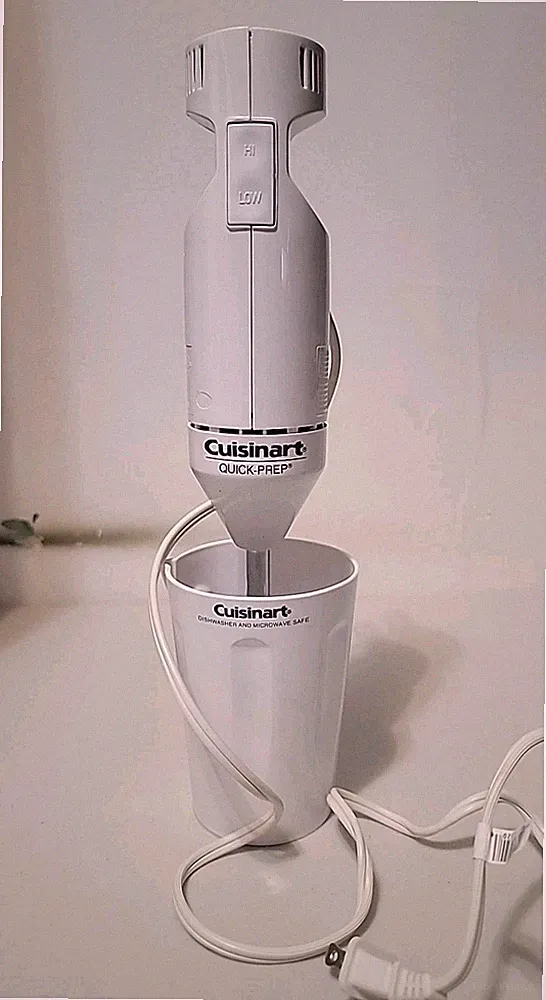 KitchenAid Quick Prep Stainless Steel Hand Blender Working