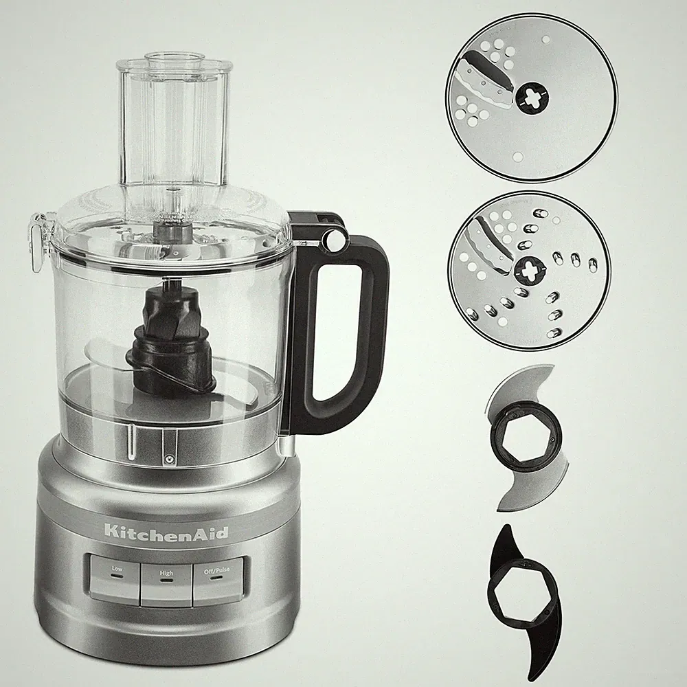 KitchenAid Refurbished 7 Cup Food Processor Plus, KFP0719CU, New Free Shipping.