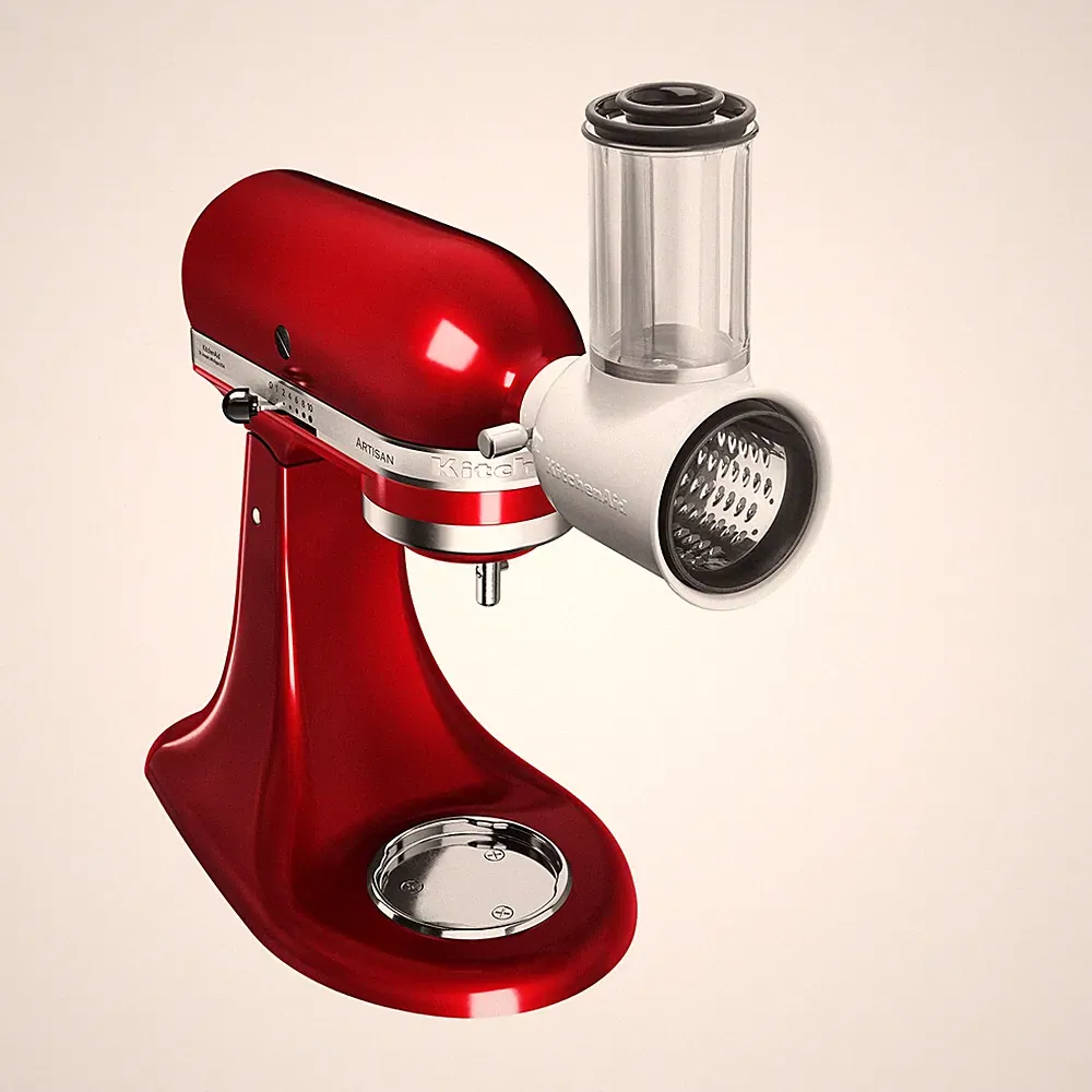 KitchenAid Refurbished Fresh Prep Slicer/Shredder Attachment, RKSMVSAZZBASE