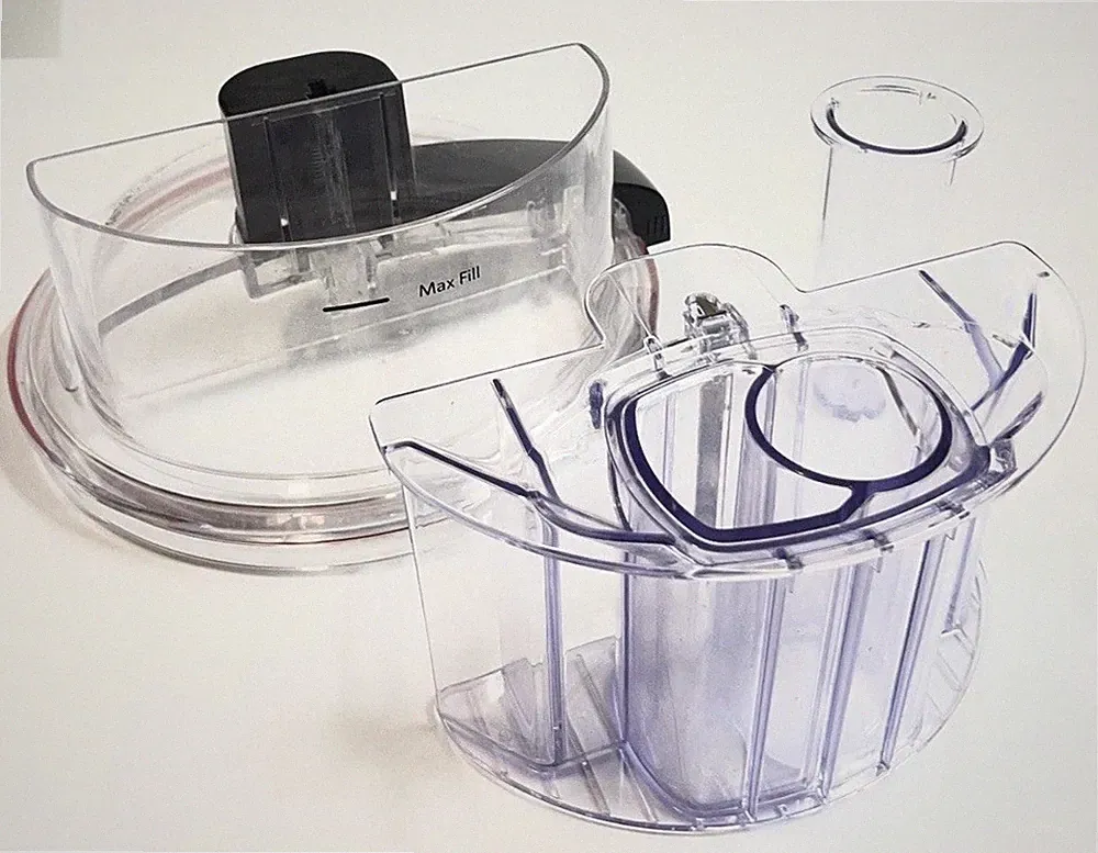 KitchenAid Replacement Large Bowl LID and CHUTE KPF1333 Food Processor W1045132