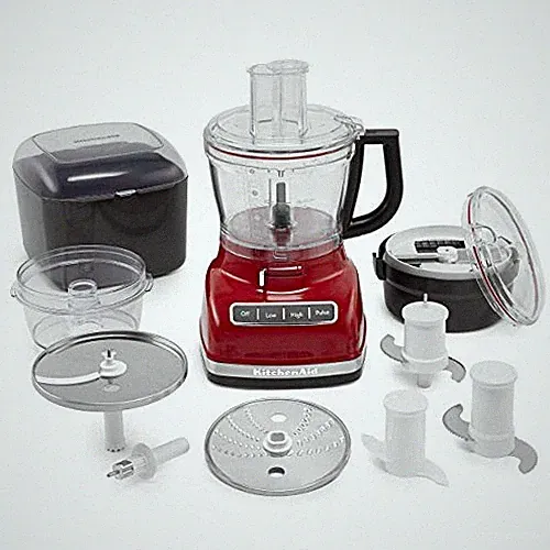 KitchenAid RKFP1466ER 14-Cup Food Processor - Empire Red (Used)