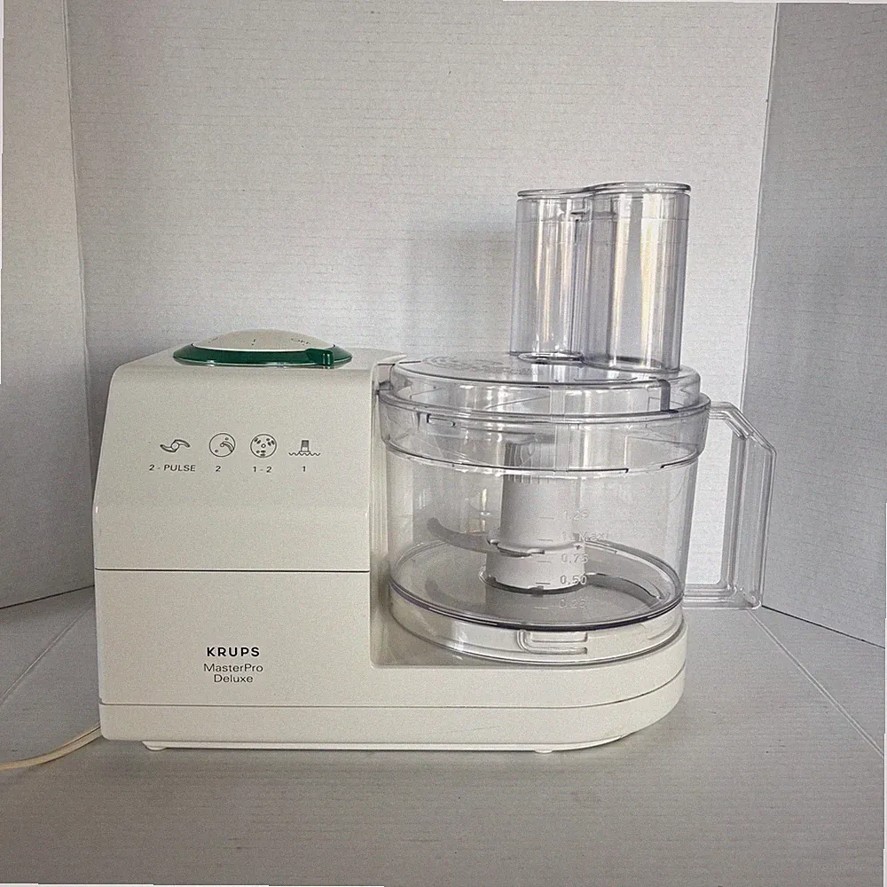 Krups Master Pro Deluxe 80/90s Food Processor Tested Works With Replacement Part