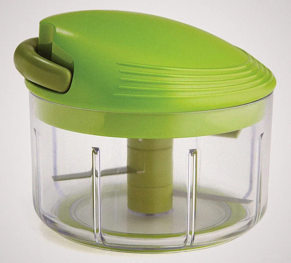 Kuhn Rikon Pull Chop Chopper/Manual Food Processor with Cord 2-Cup, 2-Cup