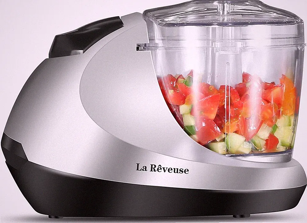 La Reveuse Electric Mini Food Chopper Vegetable Fruit Cutter Meat Grinder Mincer