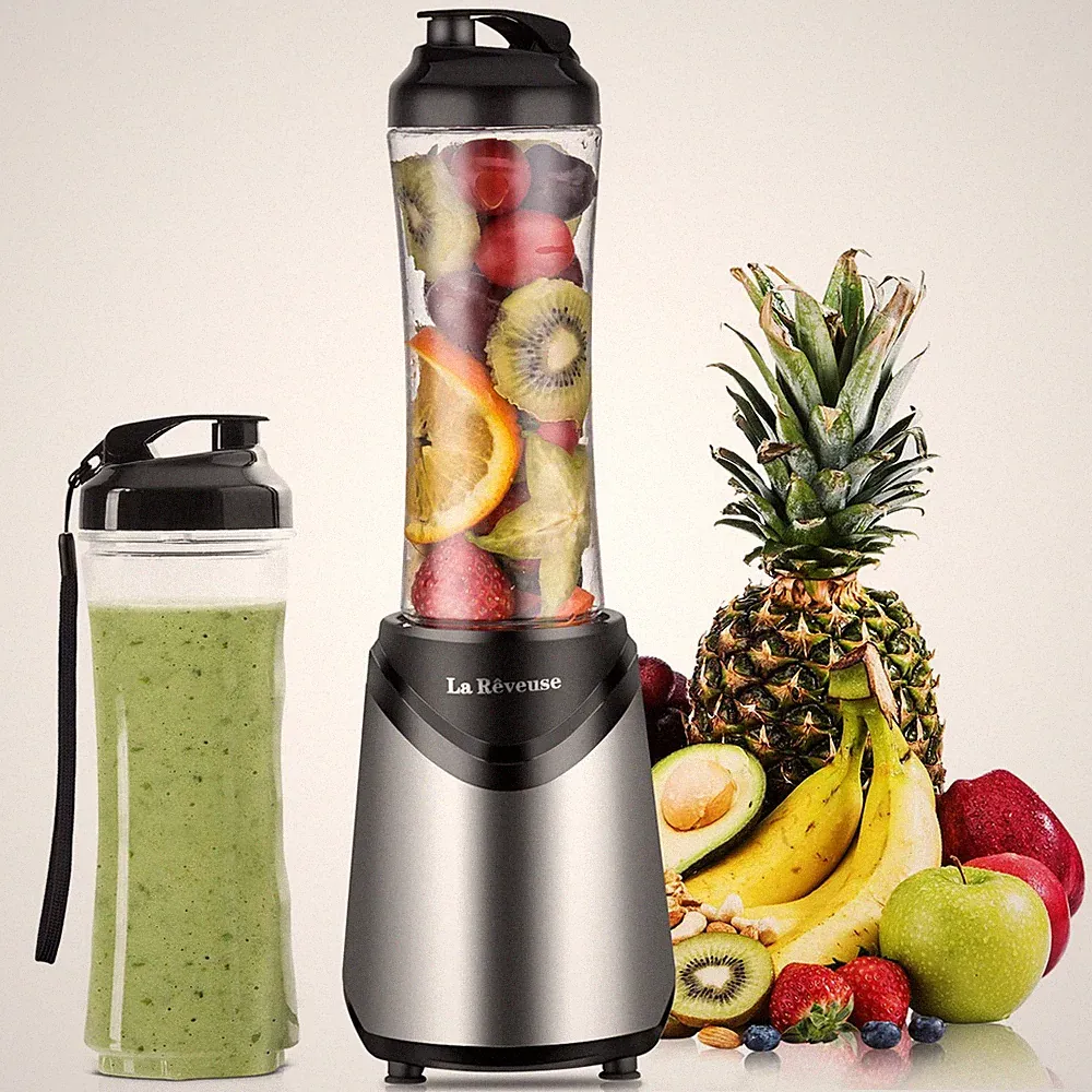 La Reveuse Personal Size Blender for Shakes and 1802S2 (300W), Silver