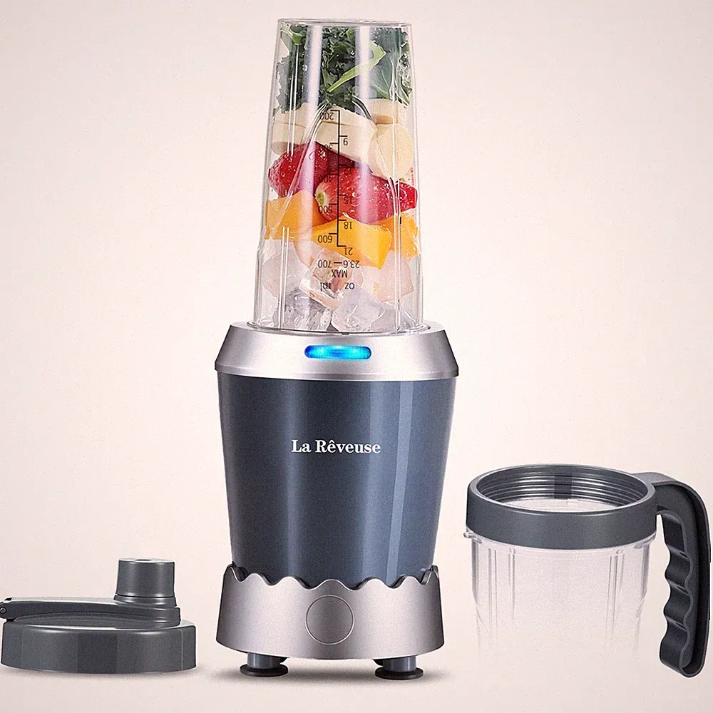 La Reveuse Personal Size Smoothie Blender Pro, 1000W High Speed with 24oz To-...