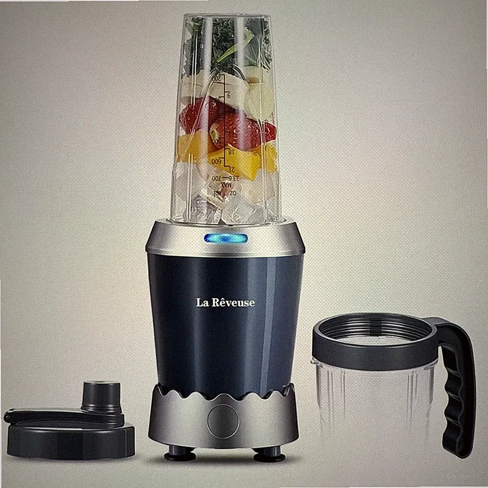 La Reveuse Smoothie Blender Pro 1000W High Speed, 24oz To-Go Cup, BPA Free