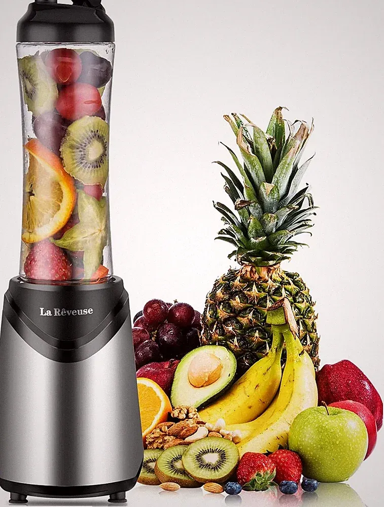 La Reveuse Smoothies Blender Personal Size 300 Watts with 18 oz BPA-Free