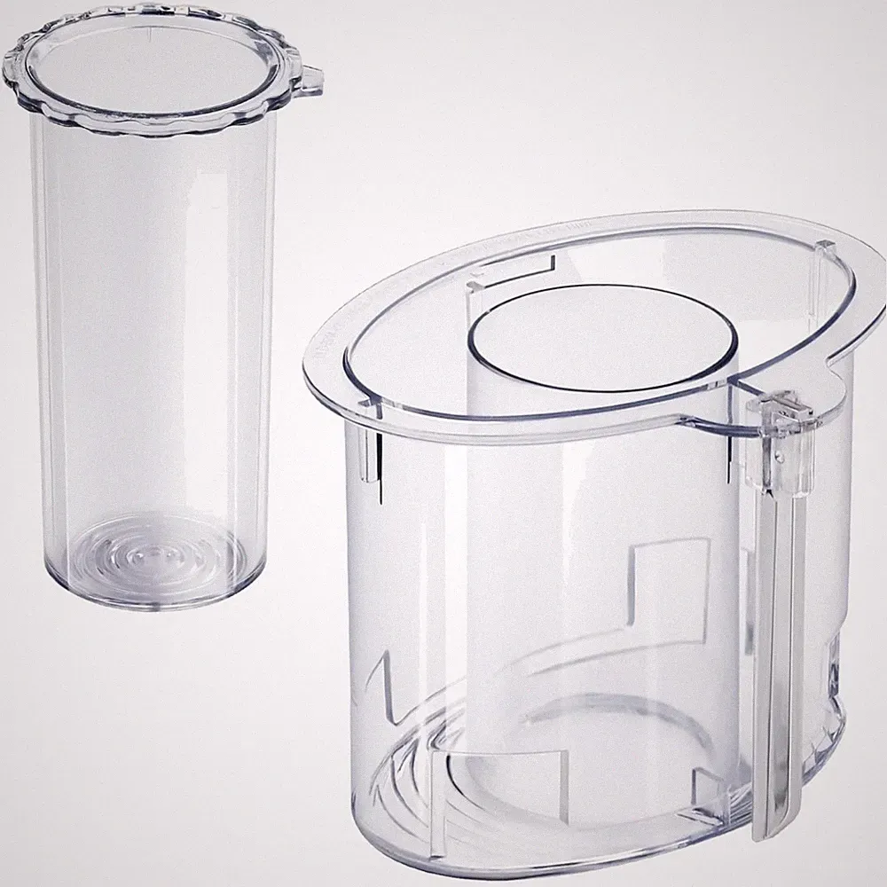 Large & Small Food Processor Pushers Set – 14-Cup Capacity & Dishwasher Safe