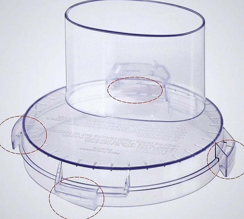 Lid Cover Compatible Food processor Cuisinart DLC-10 Series 7-Cup DLC-117BGTXT-1