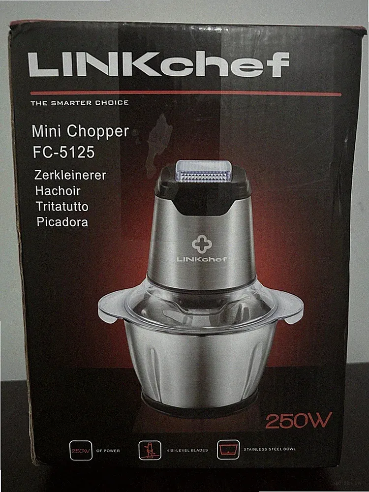 LINKChef Food Chopper, 5 Cup Food Processor Mini Electric 1.2L 250W Grinder READ