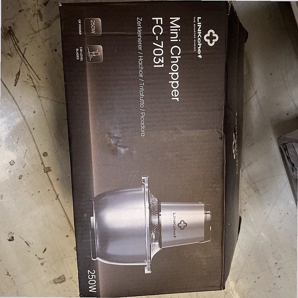 LINKChef Food Processor Small, 6 Cup Food Chopper with Container, 1.5L 250W E...
