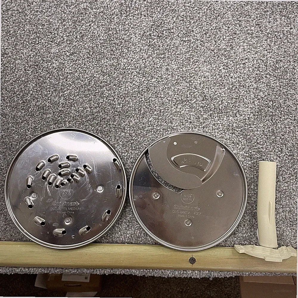 Lot of 3 Cuisinart Food Processor Replacement Parts Blades DLC-8 DLC-10 OEM