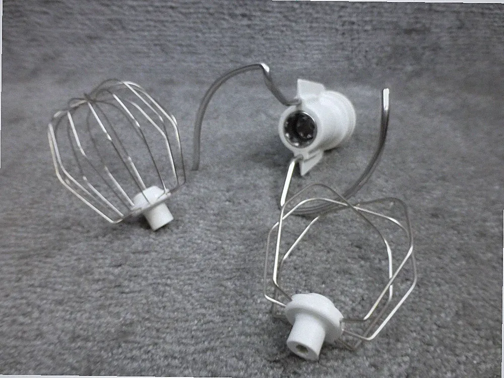 LOT OF 4 Braun K1000 3210 Food Processor PARTS Mixing ARM Whisk Dough