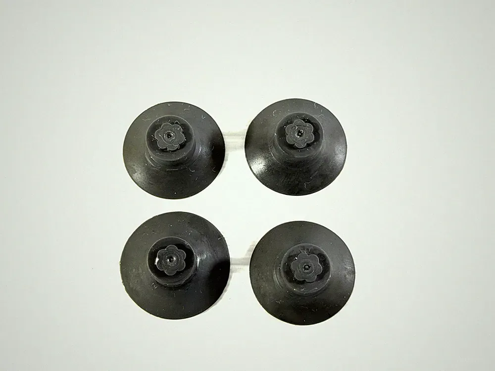 Lot of 4 Hamilton Beach Food Processor Model 702R Rubber Suction Cup Feet Parts
