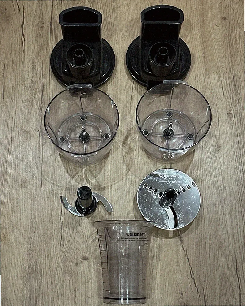 Lot of 5 Cuisinart Food Processor Replacement Parts Cup Disc 244 Etc.
