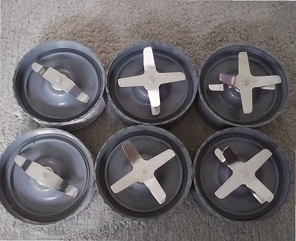 Lot of 6 Nutribullet Blender Blades