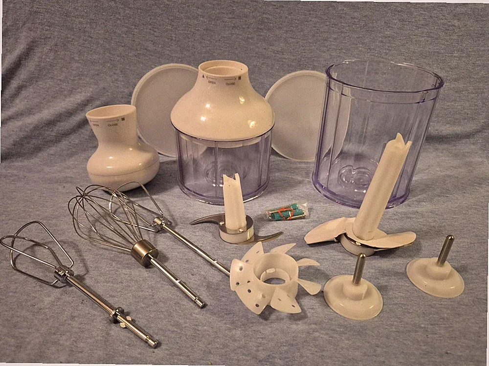 Lot of Braun Hand Immersion Blender Mixer Attachments