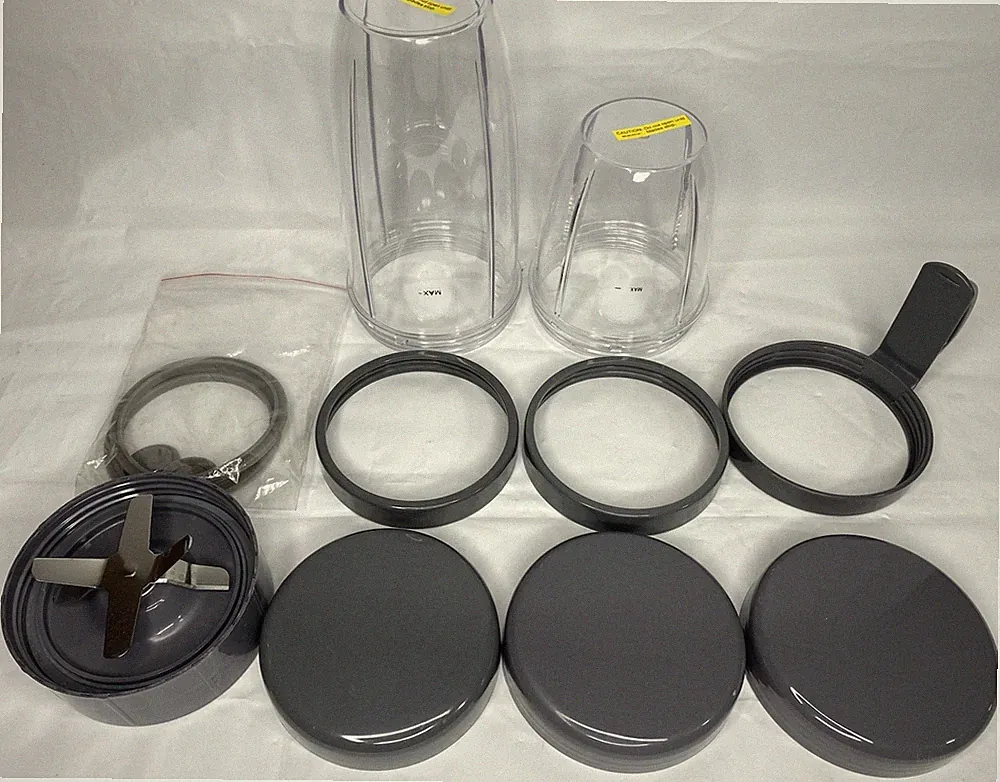 Lot of Nutribullet Replacement Parts-10 Pieces-Gray
