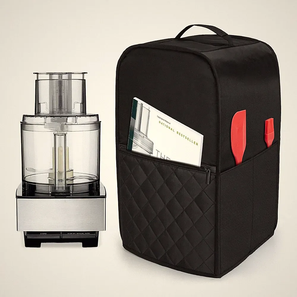 Luxja Food Processor Cover for Cuisinart and Hamilton Beach 11-14 Cup Processor