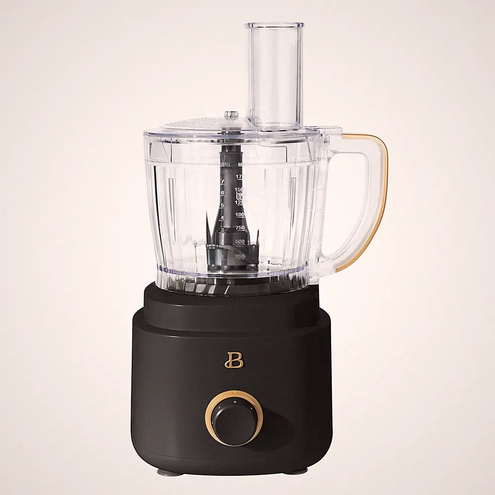 Made By Gather Beautiful 10-Cup Food Processor, Powerful 500-Watt Motor, Wide