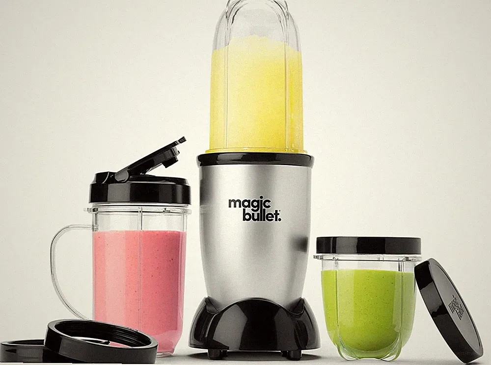 Magic Bullet Blender, Small, Silver, 11 Piece Set