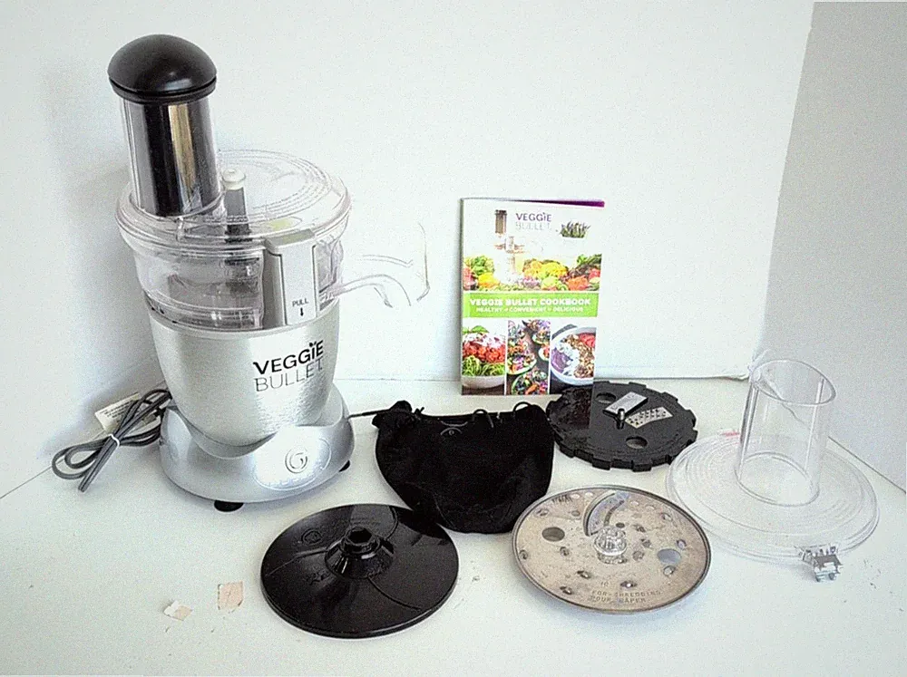 Magic Bullet Veggie Bullet VB-102 Spiralizer Food Processor