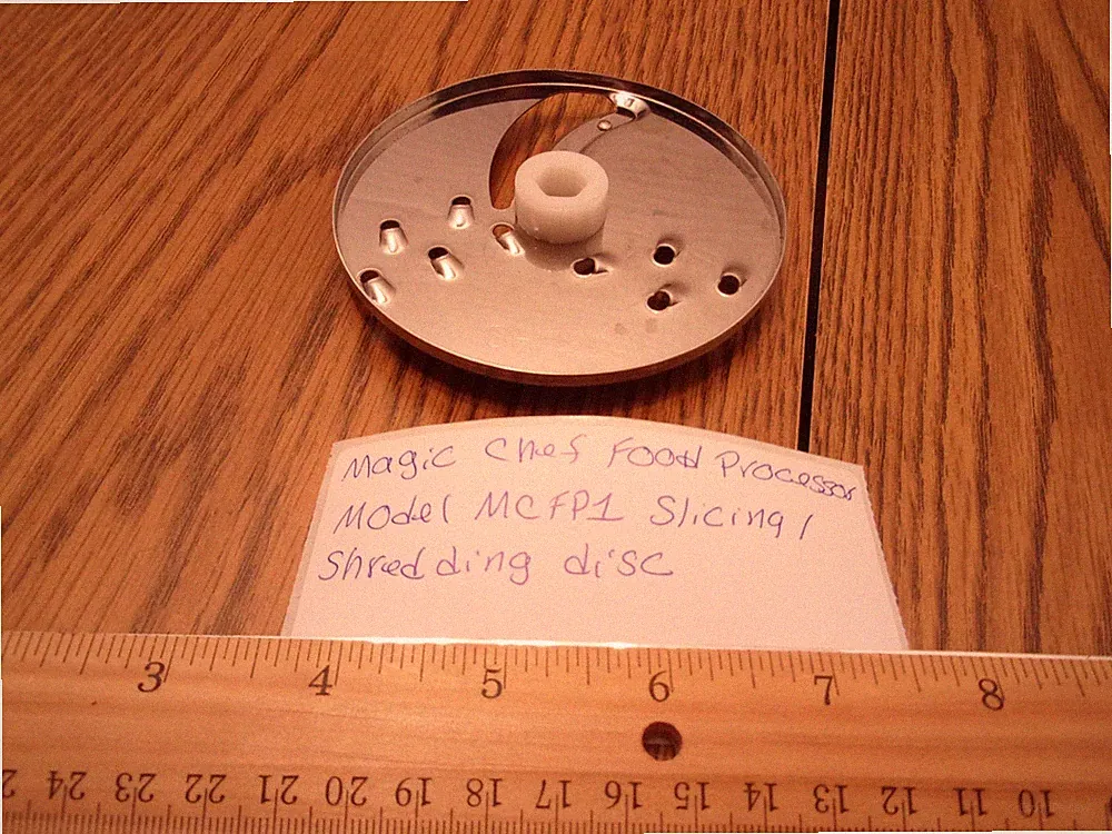 MAGIC CHEF MINI FOOD PROCESSOR MODEL MCFP1 SLICING/SHREDDING BLADE