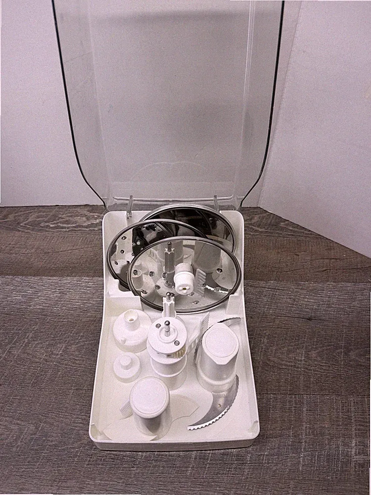 Magimix Cuisine Système Food Processor Parts Lot – 8 Pieces w/ Blades & Stem