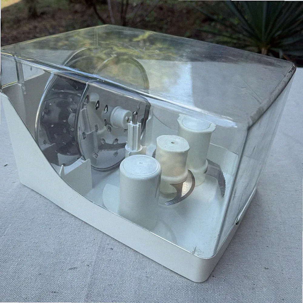 Magimix Cuisine Système Food Processor Storage Box With Blades And Stem