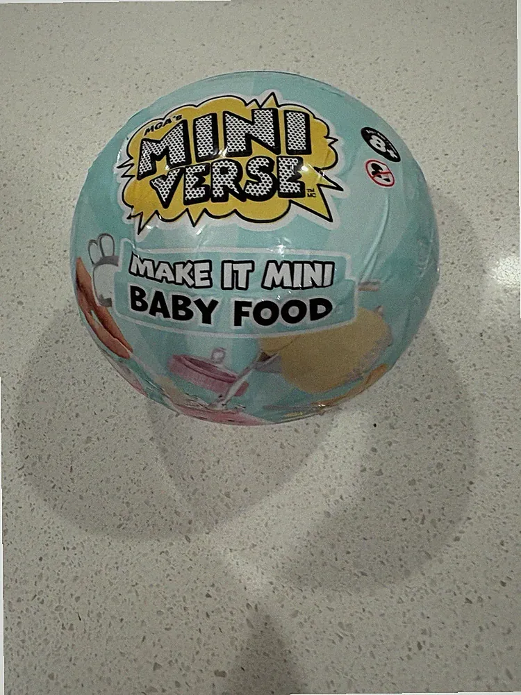Make It Mini Real Baby Make It Mini Baby Food Mini Collectibles - Mystery